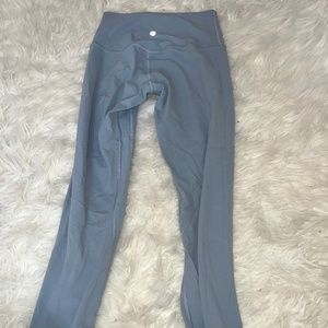 LULULEMON ALIGN leggings Chambray SZ 4!!!!!